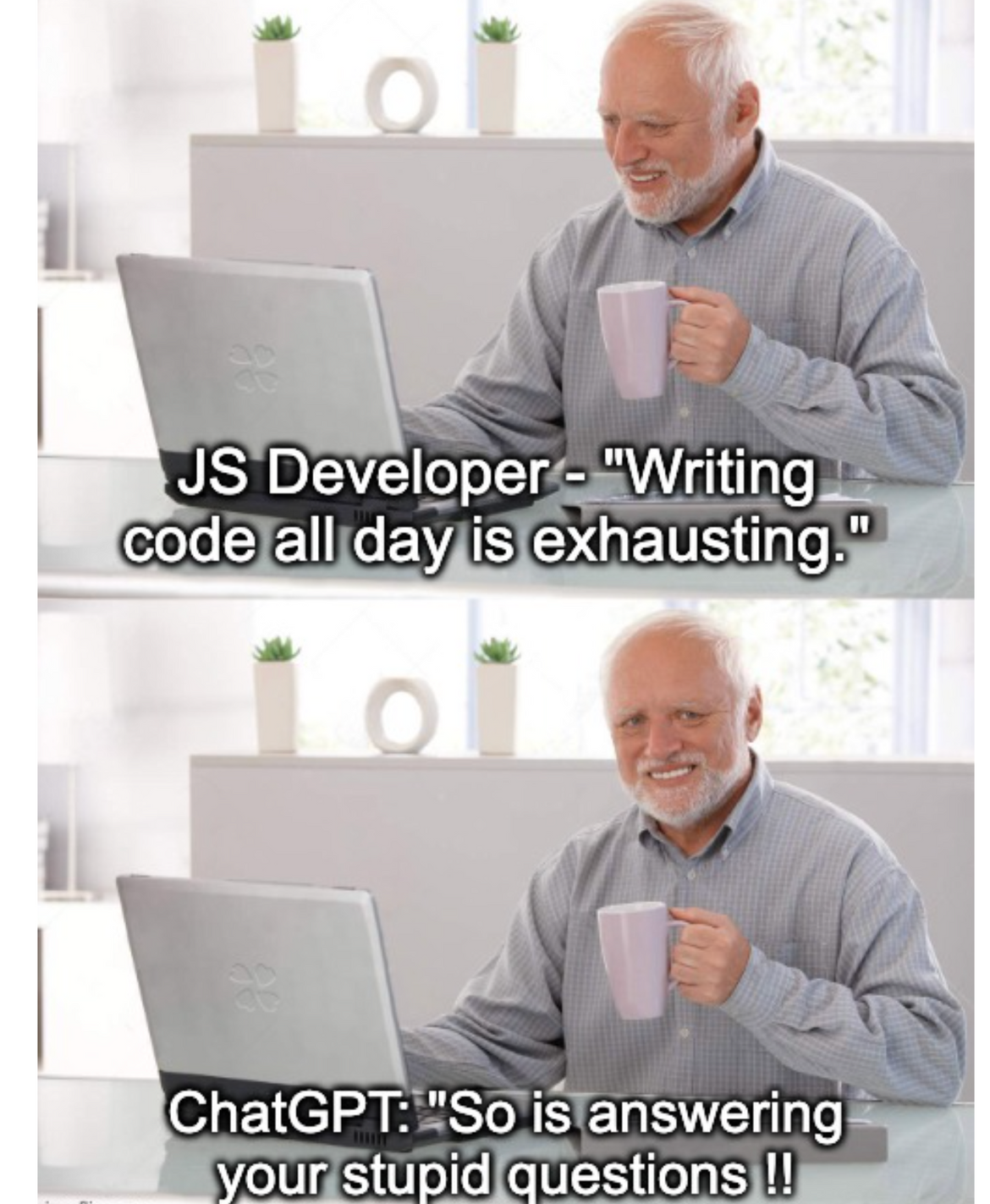 ChatGPT and JS developer